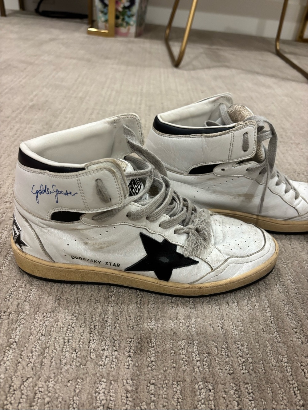 Women's Sky-Star with signature on the ankle